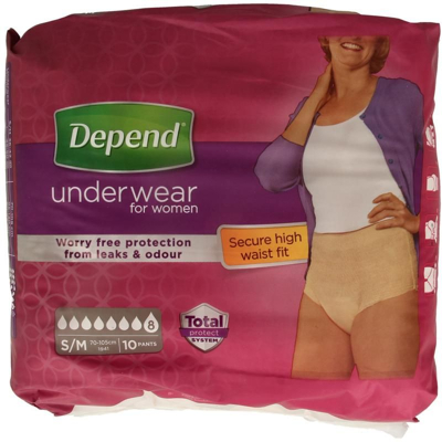 Afbeelding van Depend Pants Voor Vrouw Super S/M 10 stuks