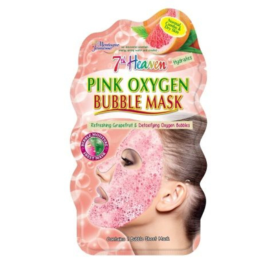 Afbeelding van Montagne 7th Heaven face mask pink oxygen 1 stuks