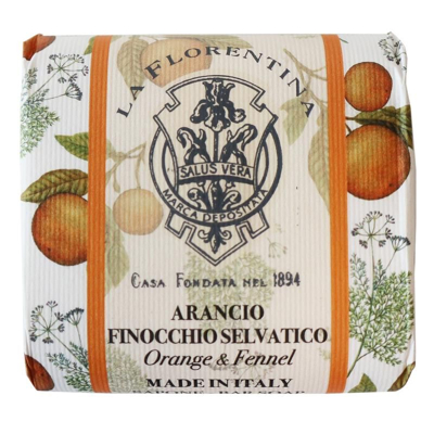 Afbeelding van La Florentina Zeep Sinaasappel wilde Venkel, 106 gram