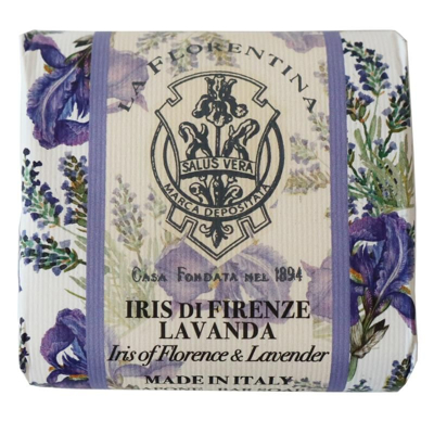 Afbeelding van La Florentina Zeep florentijnse iris lavendel 106 g