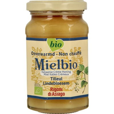 Afbeelding van Mielbio Lindebloesem creme honing bio 300 g