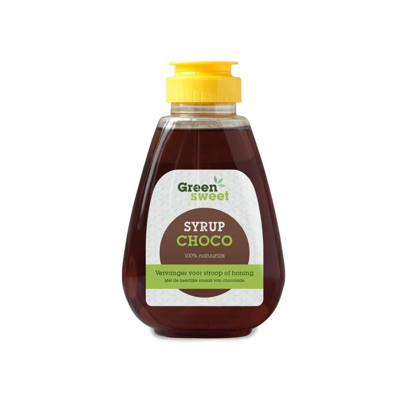 Afbeelding van Green Sweet Syrup choco 450 g