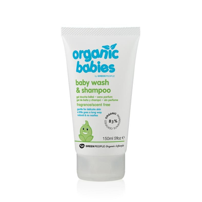 Afbeelding van Baby Shampoo &amp; Wash Parfumvrij Green People