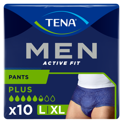 Afbeelding van TENA Men Active Fit Plus Slips L/XL 10ST