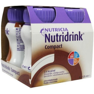 Afbeelding van Nutridrink Compact chocolade 125 ml 4 stuks