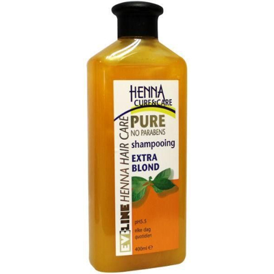 Afbeelding van Henna Cure &amp; Care Shampoo pure extra blond 400 ml