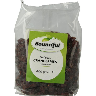 Afbeelding van Bountiful Cranberries appeldiksap 400 g
