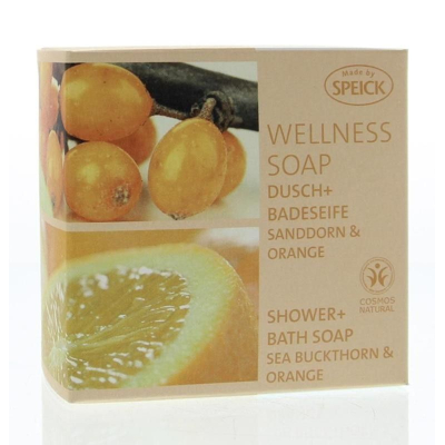 Afbeelding van Speick Wellness zeep duindoorn &amp; sinaasappel 200 g