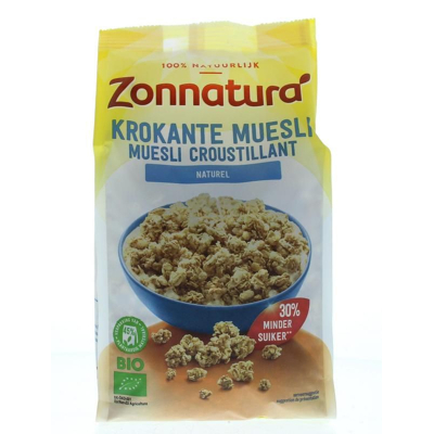 Afbeelding van Zonnatura Krokante muesli naturel bio 375 g