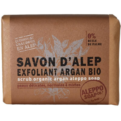 Afbeelding van Aleppo Soap Co Savon D&#039;Alep Exfoliant Argan Zeep 100GR