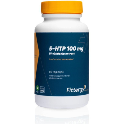 Afbeelding van Fittergy 5 HTP 100 mg griffonia extract 60 capsules