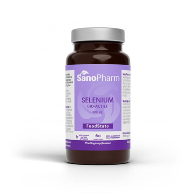 Afbeelding van Sanopharm Selenium 100 Mcg, 60 tabletten