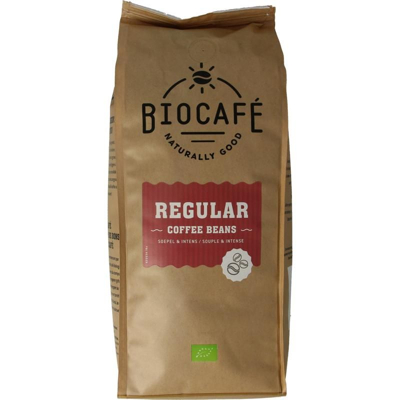 Afbeelding van Biocafe Koffiebonen regular bio 500 g