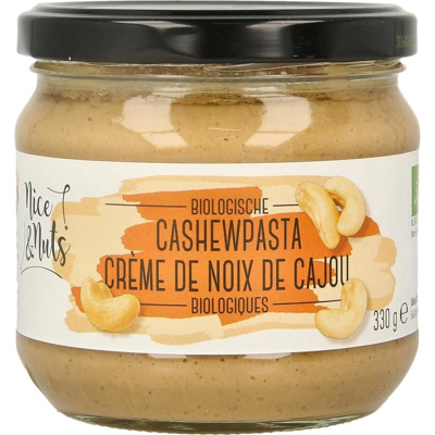 Afbeelding van Nice &amp; Nuts Cashewpasta bio 330 g