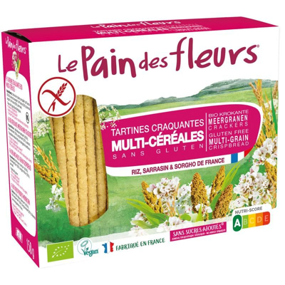 Afbeelding van Le Pain Des Fleurs Meergranen Crackers 150 gram