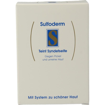 Afbeelding van Sulfoderm S Teint Syndet Soap, 100 gram