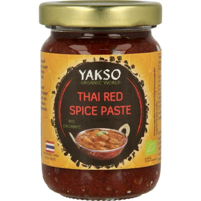 Afbeelding van Yakso Thai red curry paste (bumbu bali) bio 100 g
