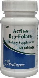 Afbeelding van Klaire Labs Vitamine B12 Folaat Actief, 60 tabletten