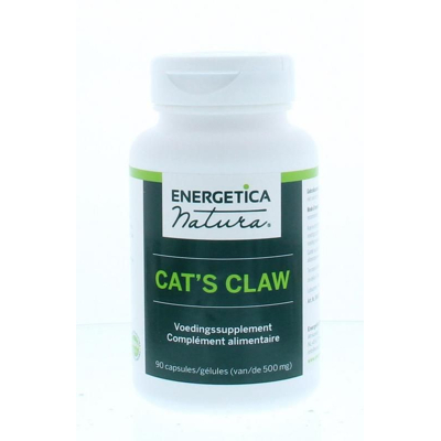 Afbeelding van Energetica Nat Cats claw 90 capsules