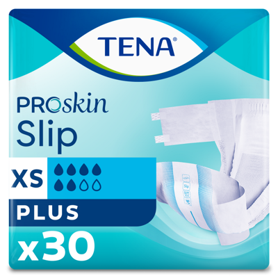 Afbeelding van TENA Slip Plus ProSkin XS 30 stuks