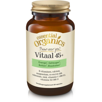 Afbeelding van Essential Organics Organ Vitaal 45+ puur 60 vcaps