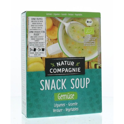 Afbeelding van Natur Compagnie Snack Soep Groente Bio, 54 gram