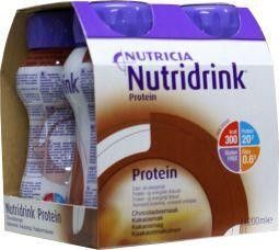 Afbeelding van Nutridrink Protein chocolade 200 ml 4 stuks