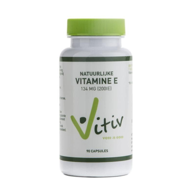 Afbeelding van Vitiv Vitamine E200 90 capsules