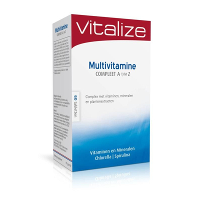 Afbeelding van Vitalize Multivitamine compleet a t/m z 60 tabletten