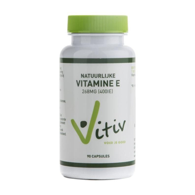 Afbeelding van Vitiv Vitamine E400 90 capsules