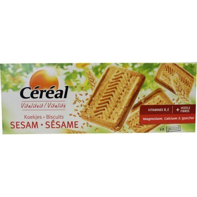 Afbeelding van Cereal Koekjes sesam 230 g