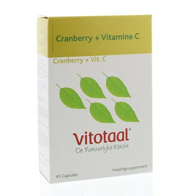 Afbeelding van Vitotaal Cranberry + C, 45 capsules