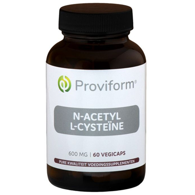 Afbeelding van Proviform N Acetyl L Cysteine 600mg Capsules 60st