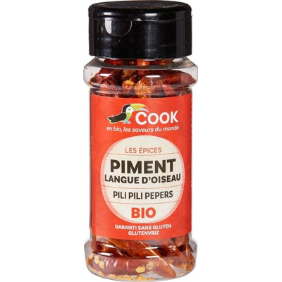 Afbeelding van Cook Pili Peppers Bio, 20 gram