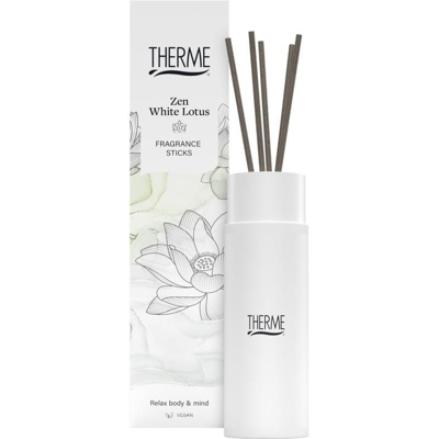 Afbeelding van Therme Fragrance Sticks Zen White Lotus, 100 ml