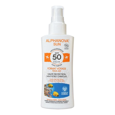 Afbeelding van Alphanova Sun spray SPF50 gevoelige huid bio 90 g
