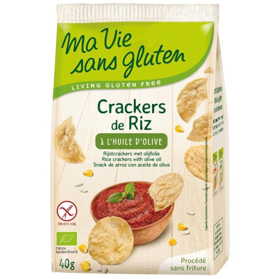Afbeelding van Ma Vie Sans Rijstcrackers met olijfolie 40 g
