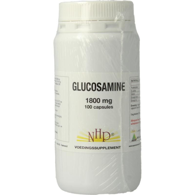 Afbeelding van NHP Glucosamine extra forte 1800 mg 100 capsules