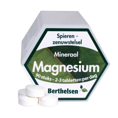 Afbeelding van Berthelsen Magnesium Carbonaat 300mg, 90 tabletten