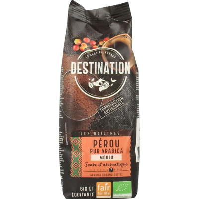 Afbeelding van Destination Peru Gemalen Koffie Filter 250GR