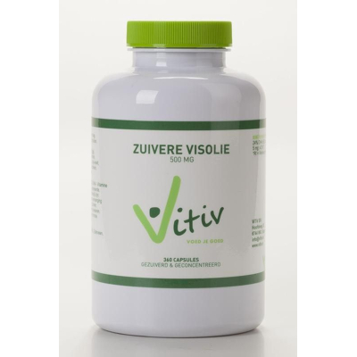 Afbeelding van Vitiv Zuivere visolie 500 mg 100 capsules