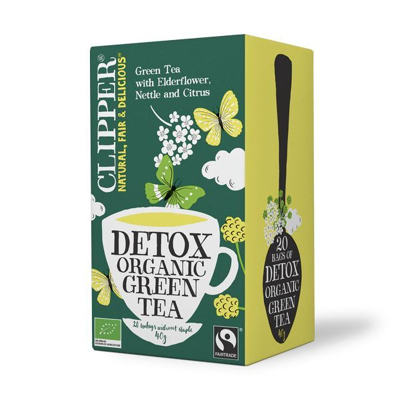 Afbeelding van Clipper Detox green tea 20 zakjes