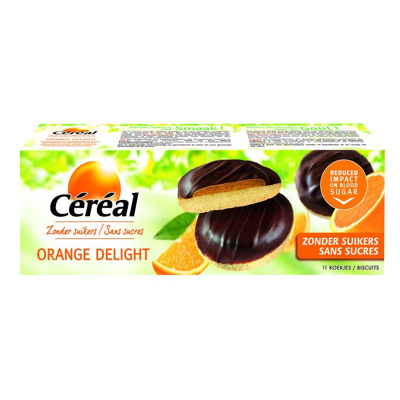 Afbeelding van Cereal Koek orange delight 140 g