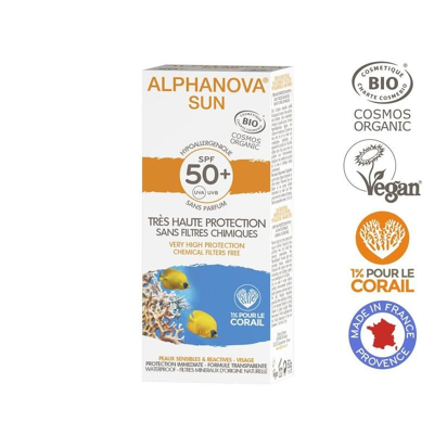 Afbeelding van Alphanova Bio Spf 50 Allergische Gevoelige Huid Waterproof