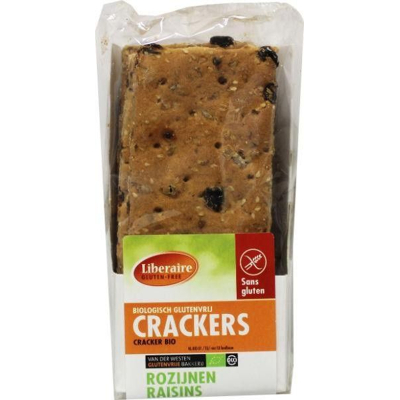 Afbeelding van Liberaire Crackers rozijnen 250 g