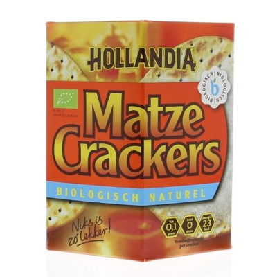 Afbeelding van Hollandia Matze cracker naturel 100 g