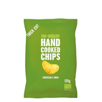 Afbeelding van Trafo Chips handcooked sour cream &amp; onion 125 g