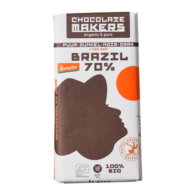 Afbeelding van Chocolatemakers Brazil 70% puur 80 g