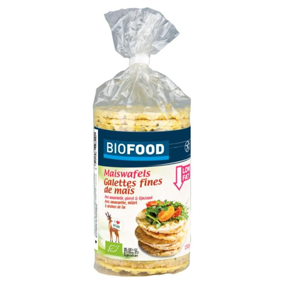 Afbeelding van Biofood Maiswafels Bio, 150 gram
