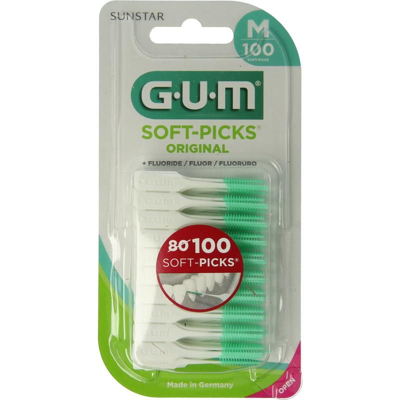 Afbeelding van Gum Soft Picks Original Regular Ragers 100 Stuks